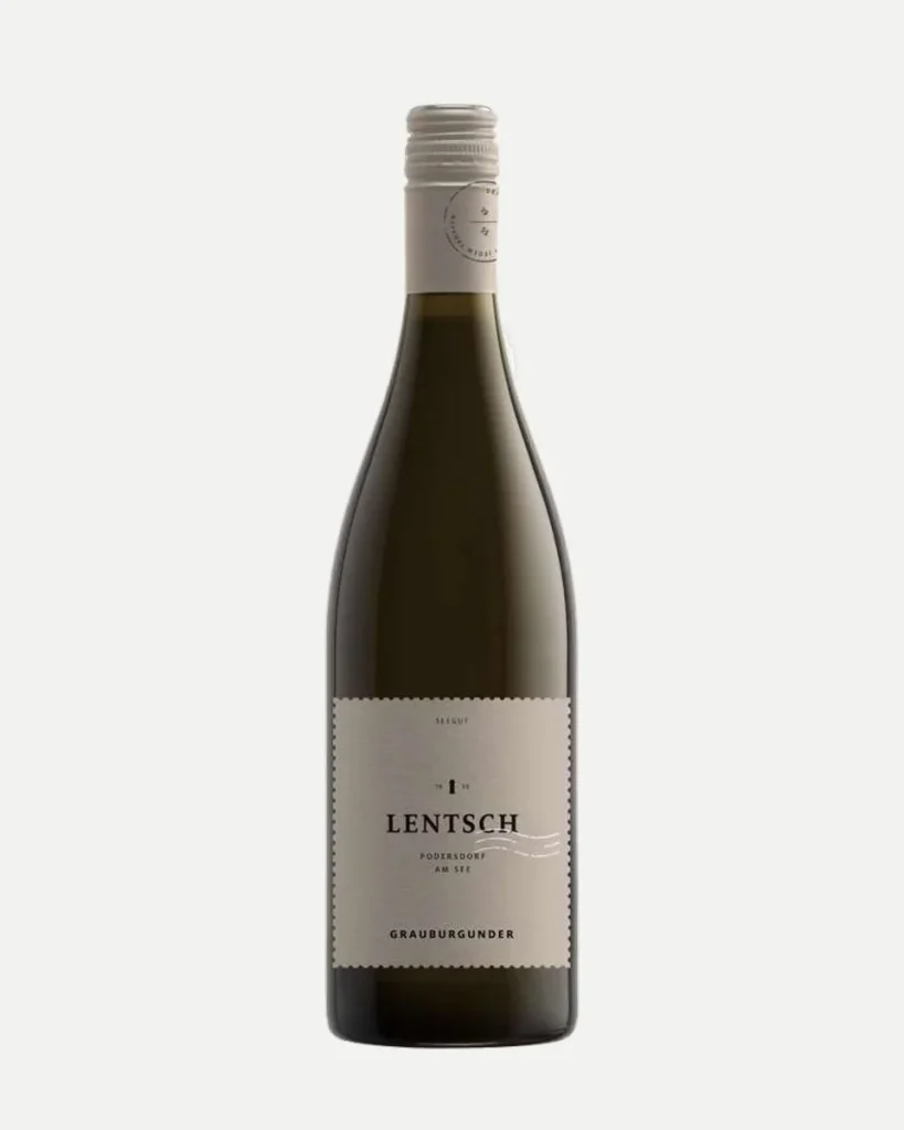 Botella de Seegut Lentsch Grauburgunder