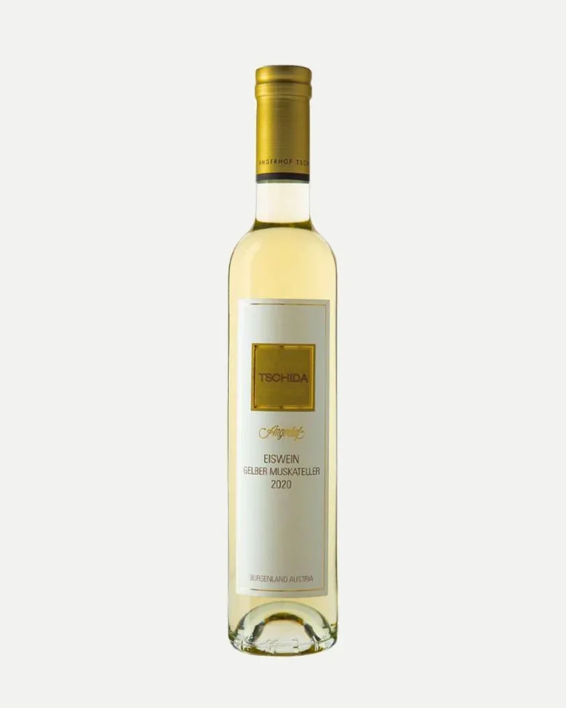 Botella de Tschida-Angerhof Gelber Muskateller Eiswein