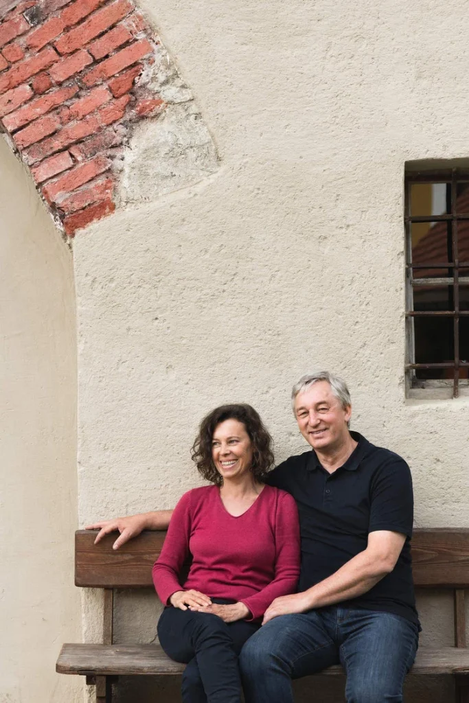 Maria y Sepp Muster, de la bodega Muster en el sur de Estiria